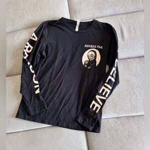 Senses Fail Black Long Sleeve Shirt
